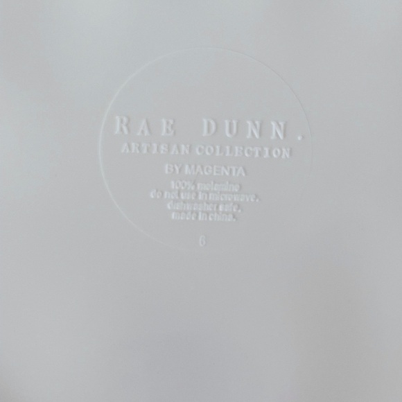 Rae Dunn Beach Salad Plate Melamine ServeWare Dining Kitchen Home - Picture 2 of 4